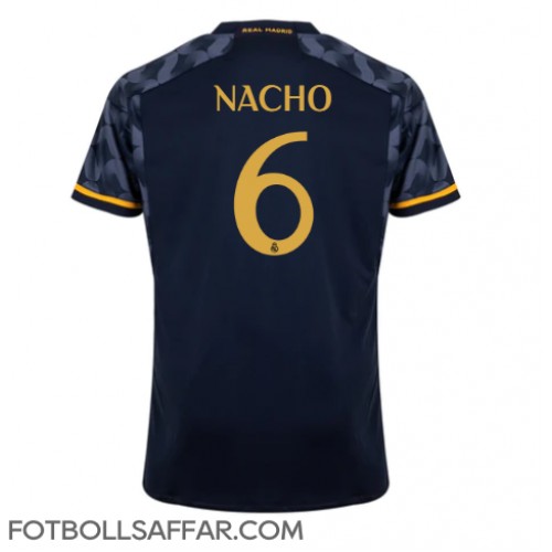 Real Madrid Nacho #6 Bortatröja 2023-24 Kortärmad